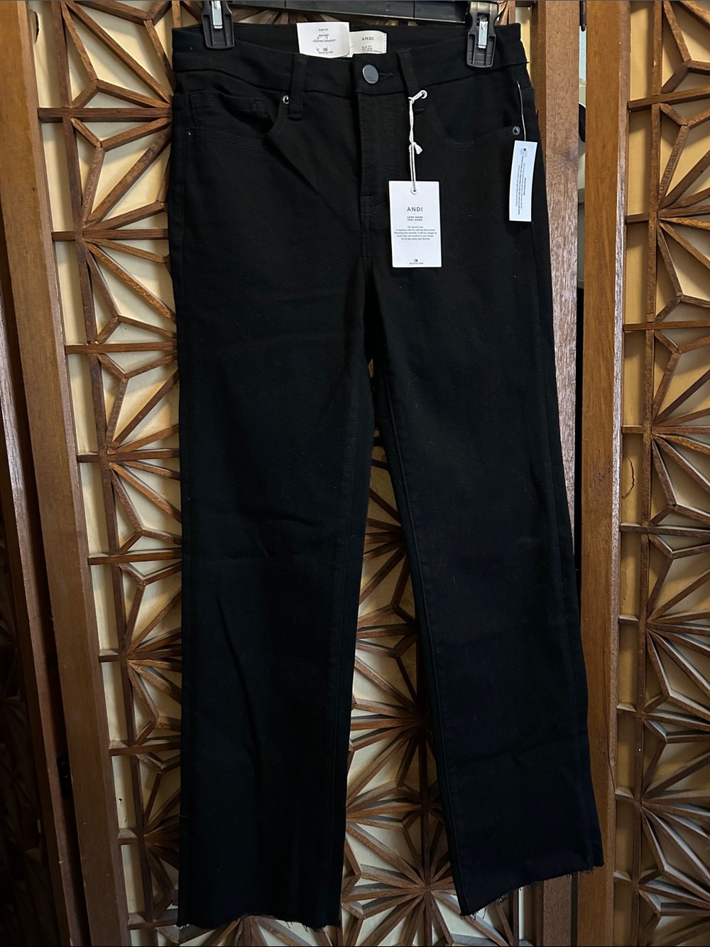 BKE Women's Straight Leg Jeans — Black